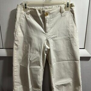 White Banana Republic Cargo Capris